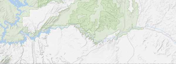 Map of San Juan River