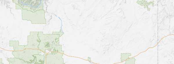 Map of Painted Desert