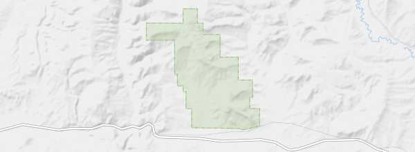 Map of Fossil Butte National Monument
