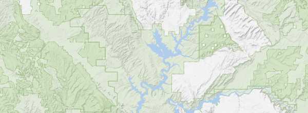 Map of Glen Canyon