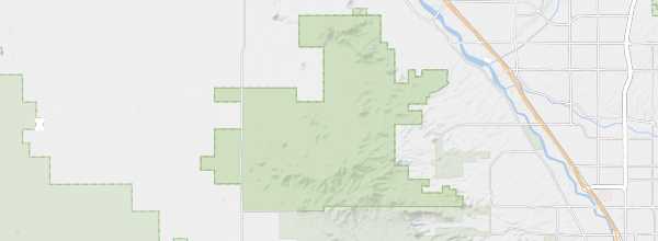 Map of Saguaro National Park