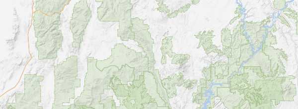 Map of Capitol Reef National Park