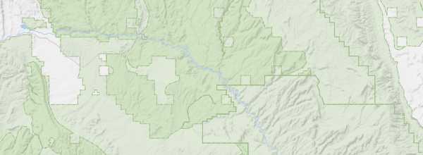 Map of Escalante River