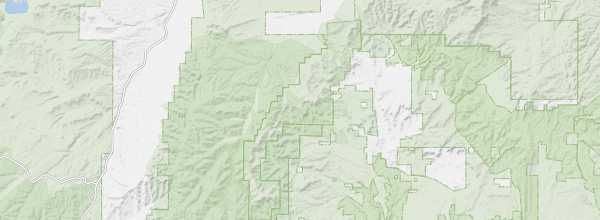 Map of Bryce Canyon National Park