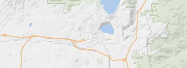 Map of Butte