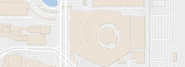 Map of Planet Hollywood (casino)