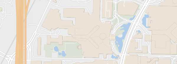Map of The Mirage (casino)
