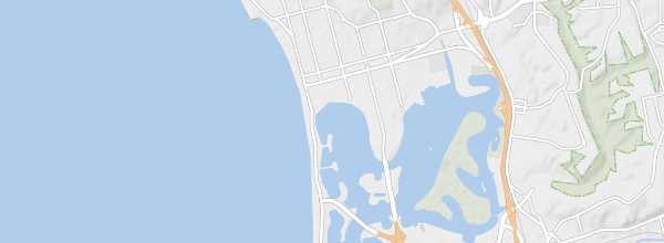 Map of San Diego Beaches