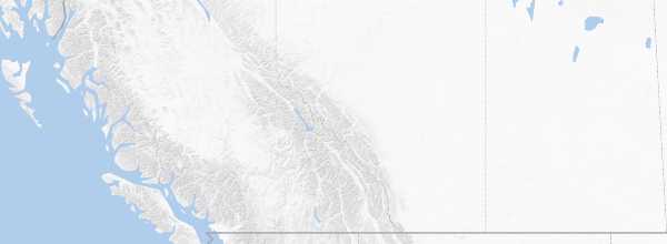 Map of Canadian Rockies Parks