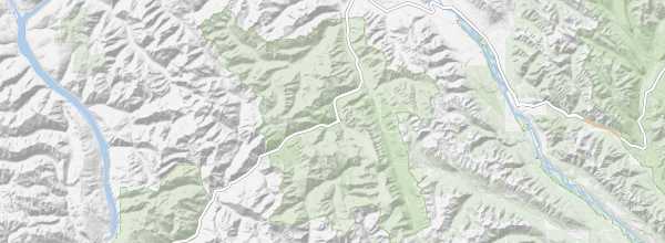 Map of Glacier National Park