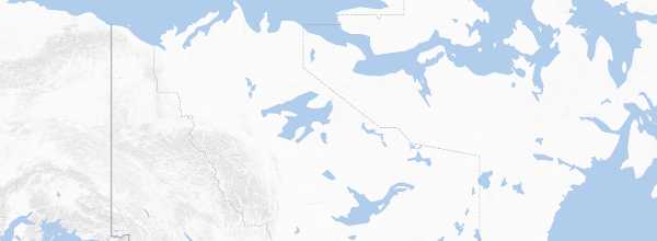 Map of Northwest Territories