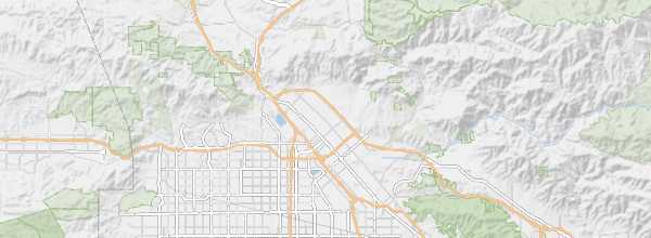 Map of San Fernando Valley