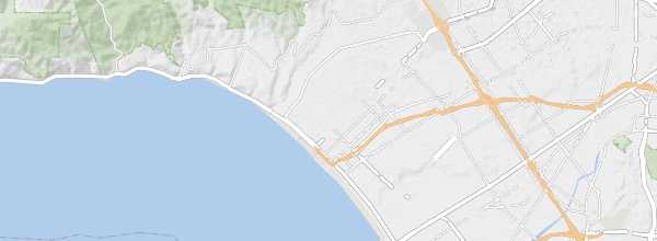 Map of Santa Monica
