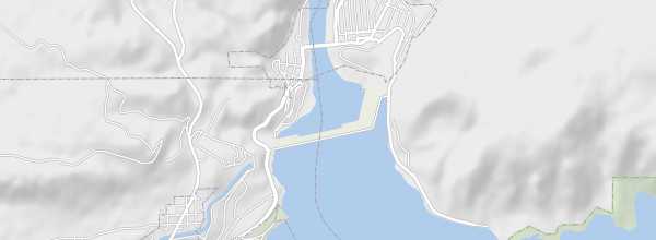 Map of Grand Coulee Dam