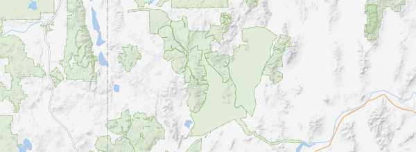 Map of Black Rock Desert