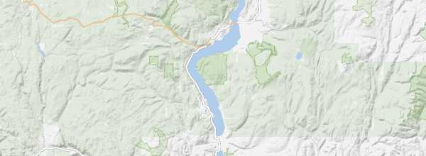 Map of Okanagan Valley