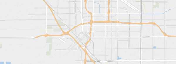 Map of Fresno