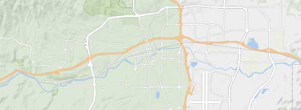 Map of Reno