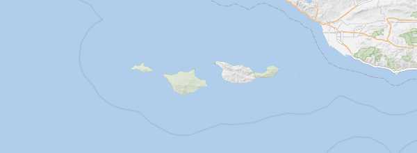 Map of Channel Islands National Park