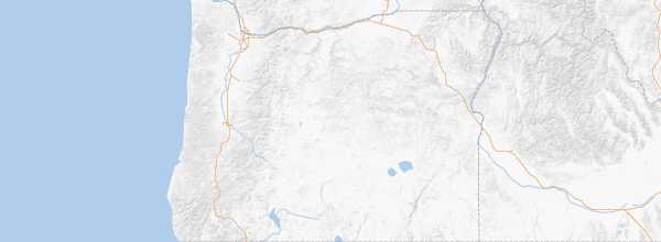 Map of Oregon
