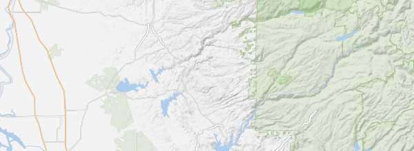 Map of Gold Country