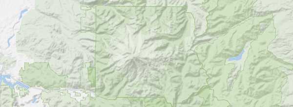 Map of Mount Rainier National Park