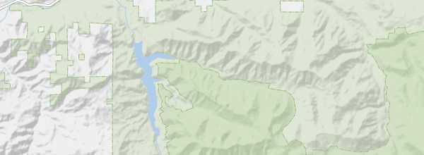 Map of Willamette National Forest