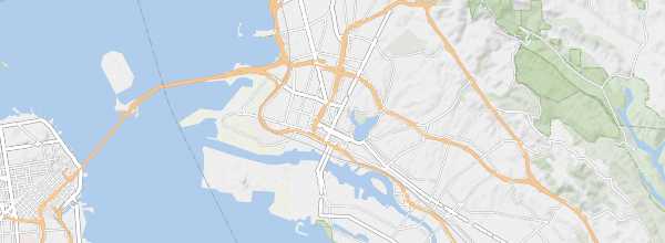 Map of Oakland