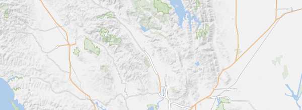 Map of Napa Valley