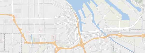 Map of Tacoma