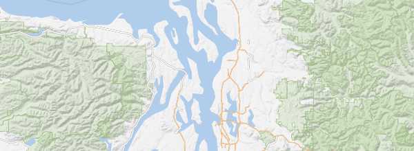 Map of Puget Sound