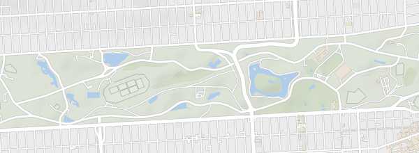 Map of Golden Gate Park