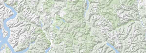 Map of Garibaldi Provincial Park