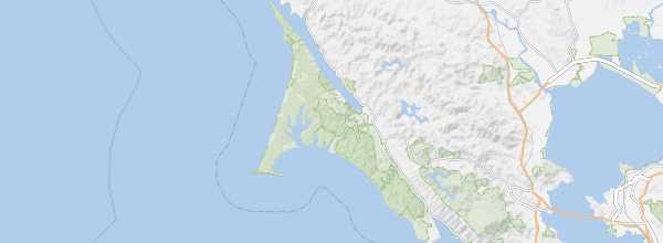 Map of Point Reyes National Seashore