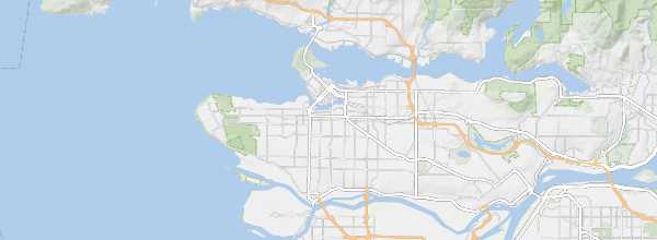 Map of Vancouver