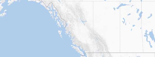 Map of British Columbia
