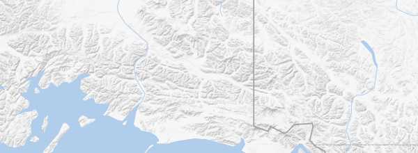 Map of Wrangell-St. Elias - Glacier Bay