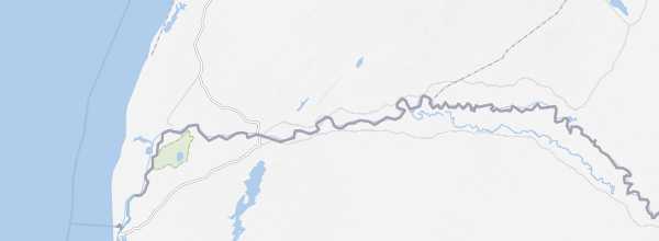 Map of Senegal River