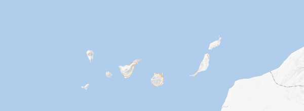 Map of Canary Islands