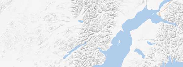 Map of Lake Clark National Park