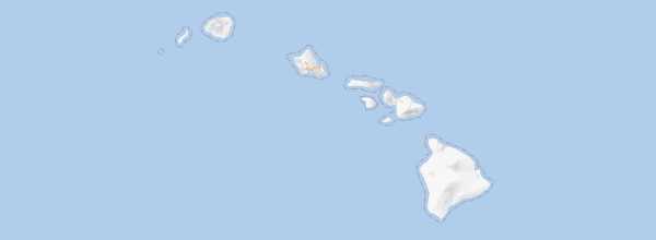 Map of Hawaii