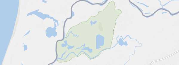 Map of Djoudj National Bird Park