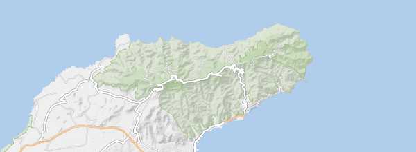 Map of Anaga Massif
