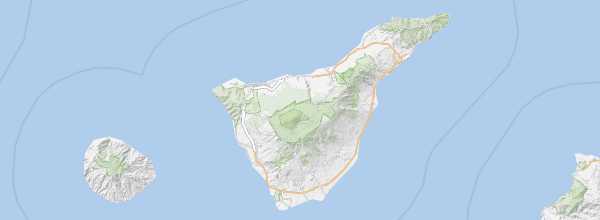 Map of Tenerife