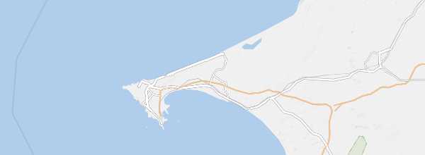 Map of Cape Verde Peninsula