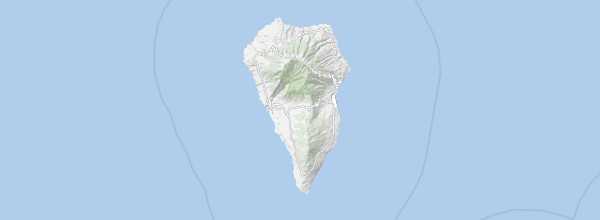 Map of La Palma