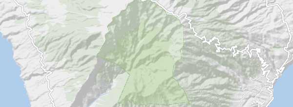 Map of Caldera de Taburiente National Park