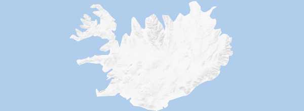 Map of Iceland