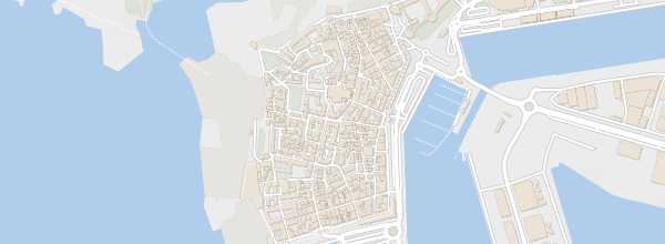 Map of Walled City (Saint Malo)