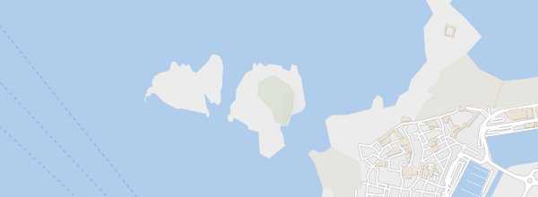 Map of Grand Bé Island